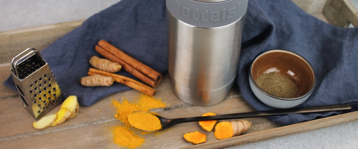Kurkuma-Latte (Goldene Milch) Rezept