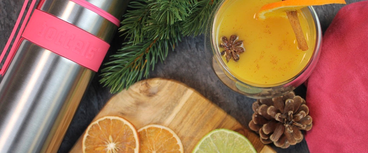 Orange-Zimt-Ingwer-Punsch Rezept