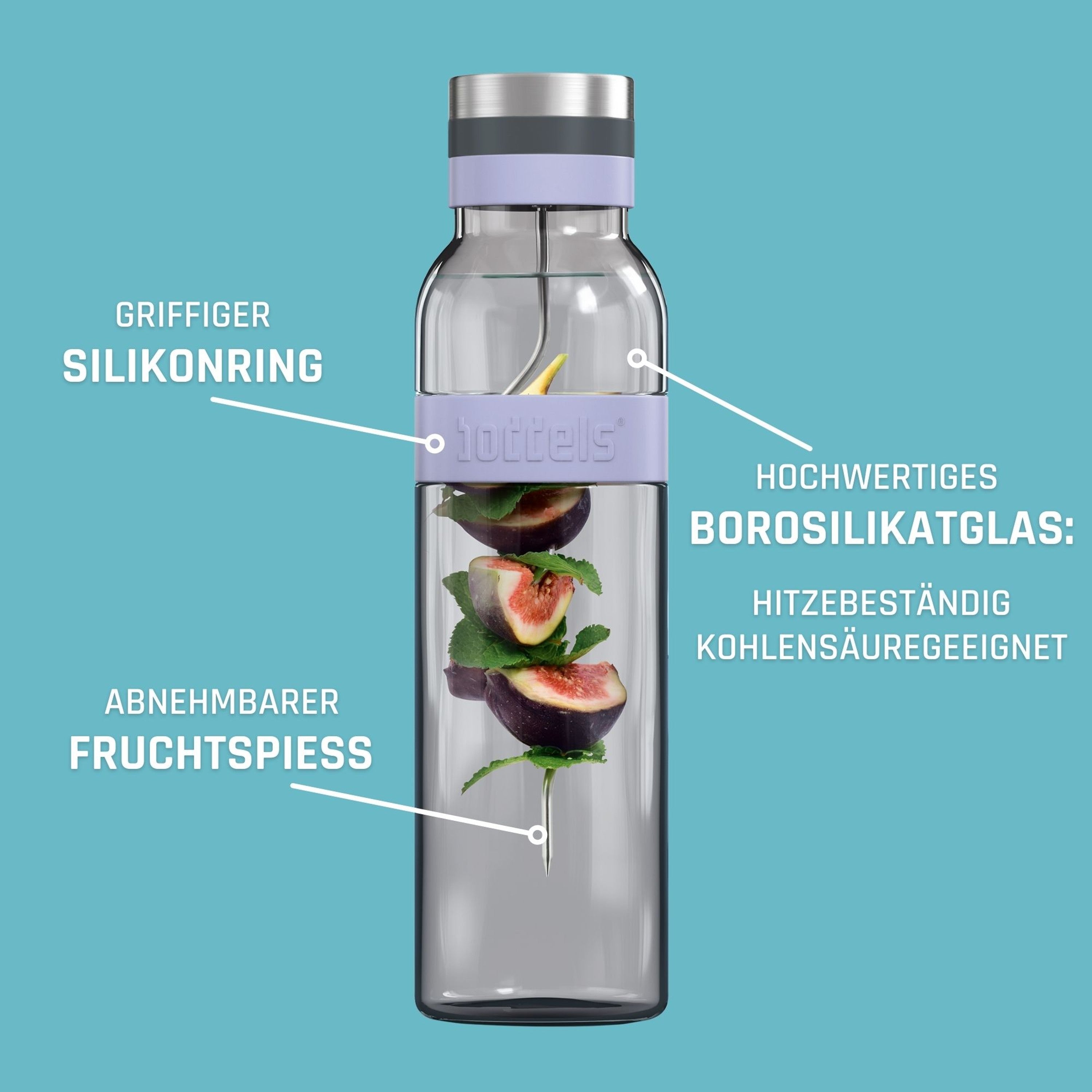 Glaskaraffe SUND 1.100ml