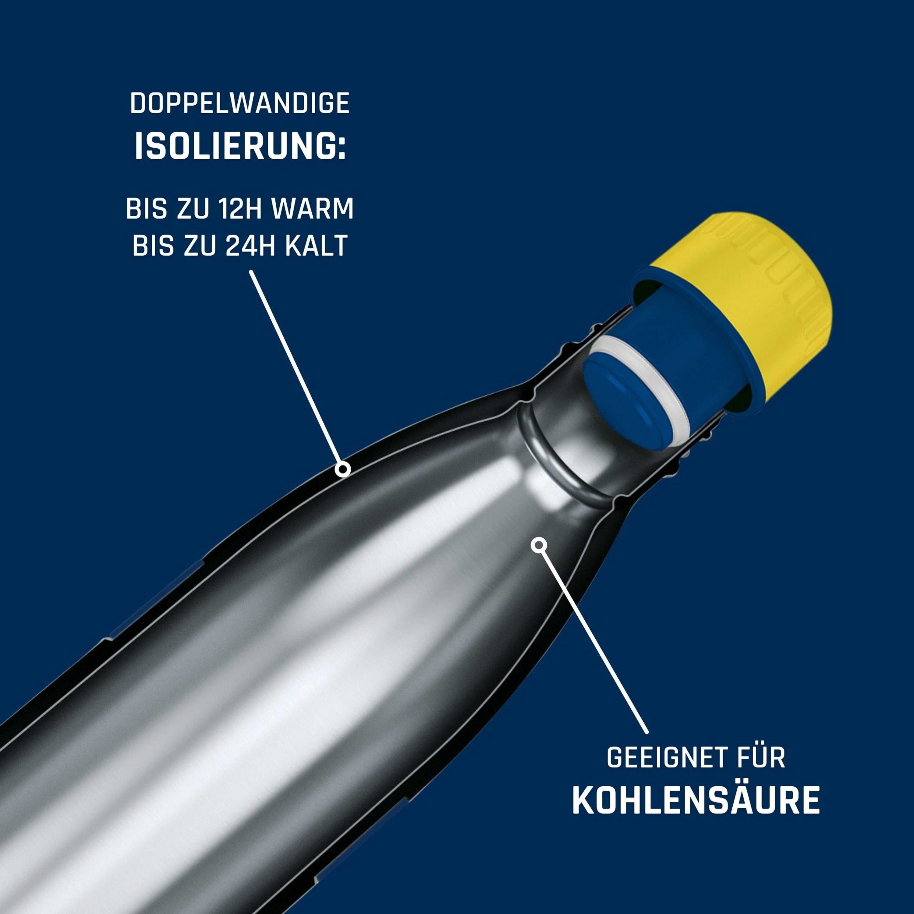 Trinkflasche TWEE+ 500ml