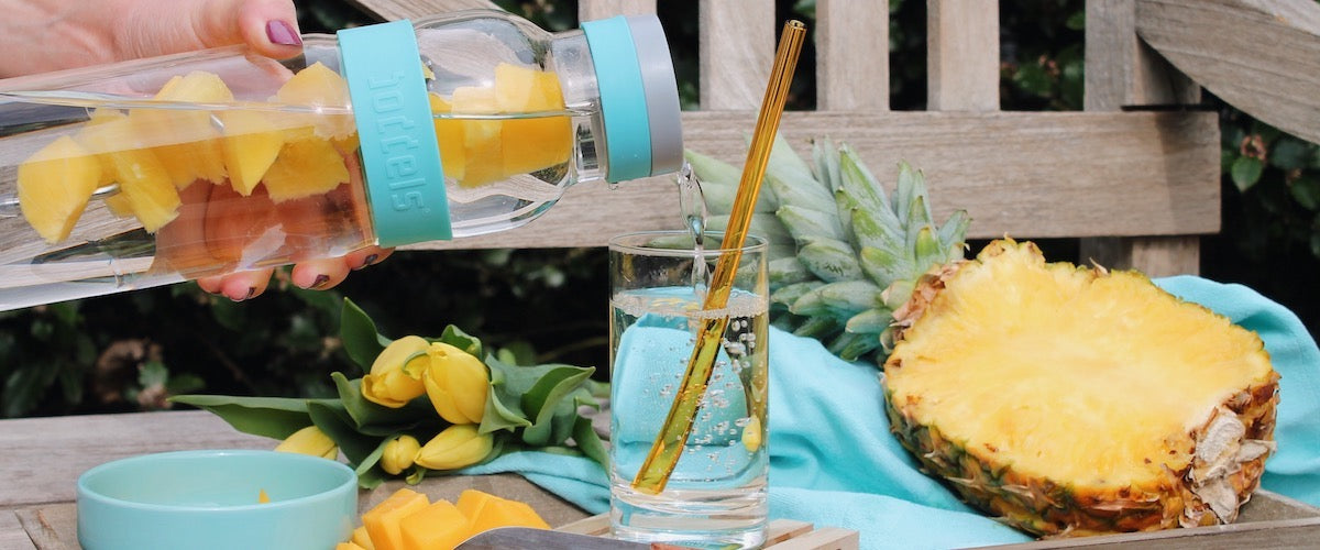 Mango-Ananas-Wasser Rezept