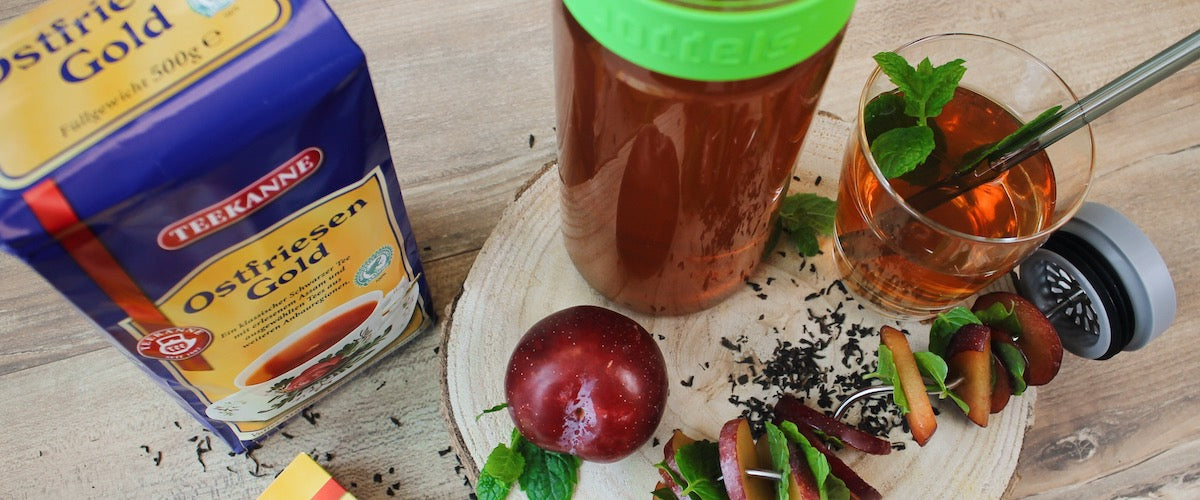 Ostfriesischer Pflaumen-Eistee Rezept