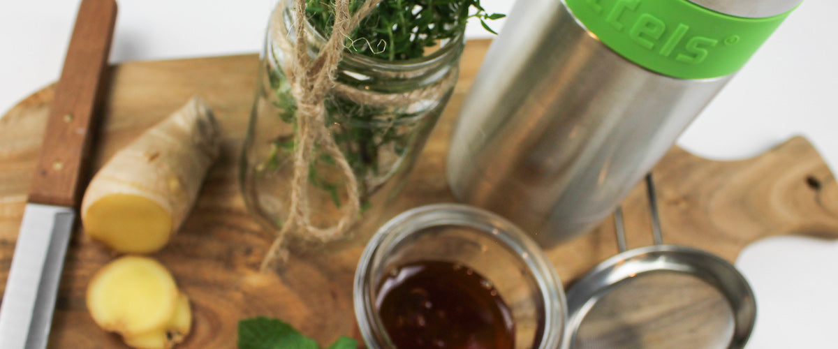 Thymian-Minze-Ingwer-Tee Rezept