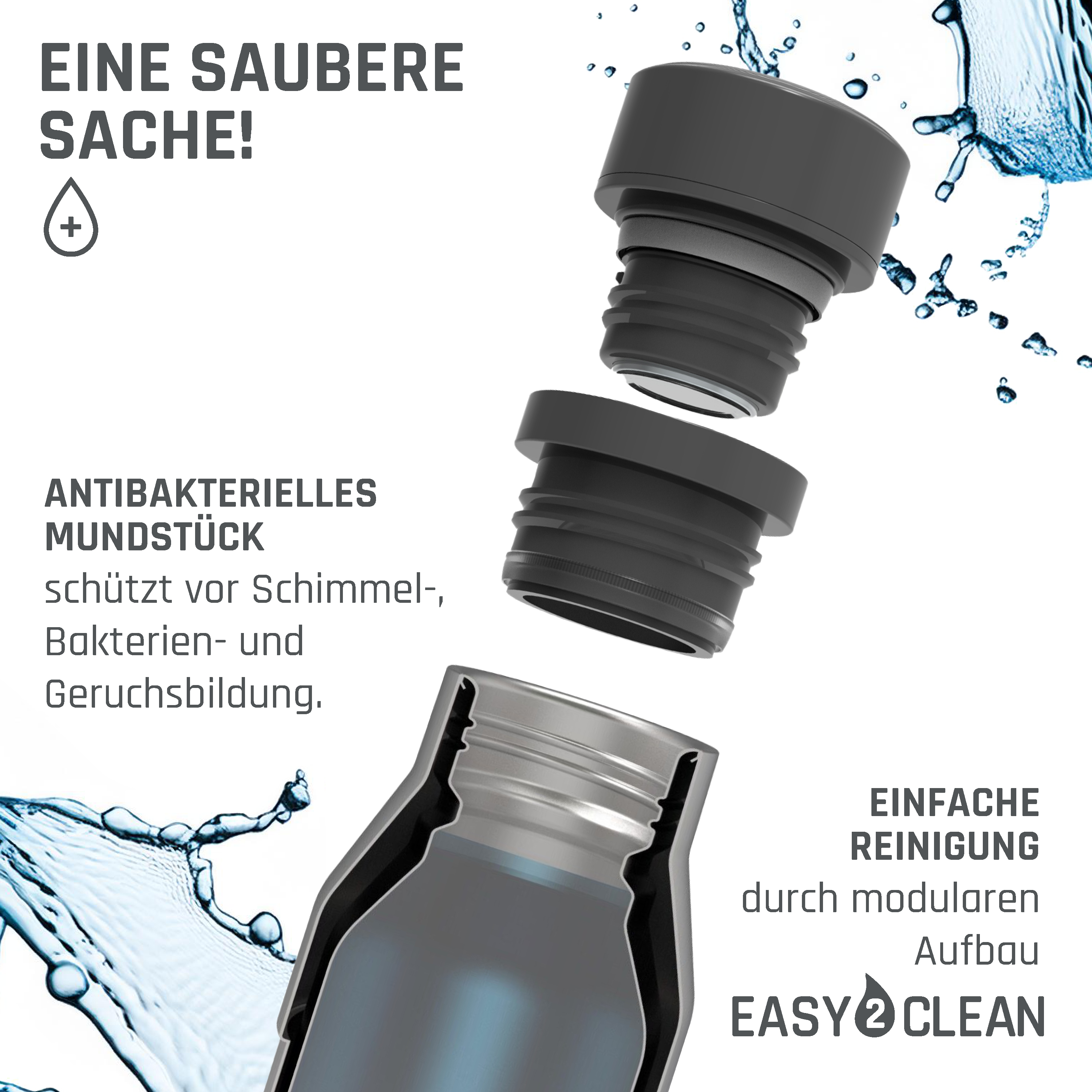 Trinkflasche PULLE 1000ml