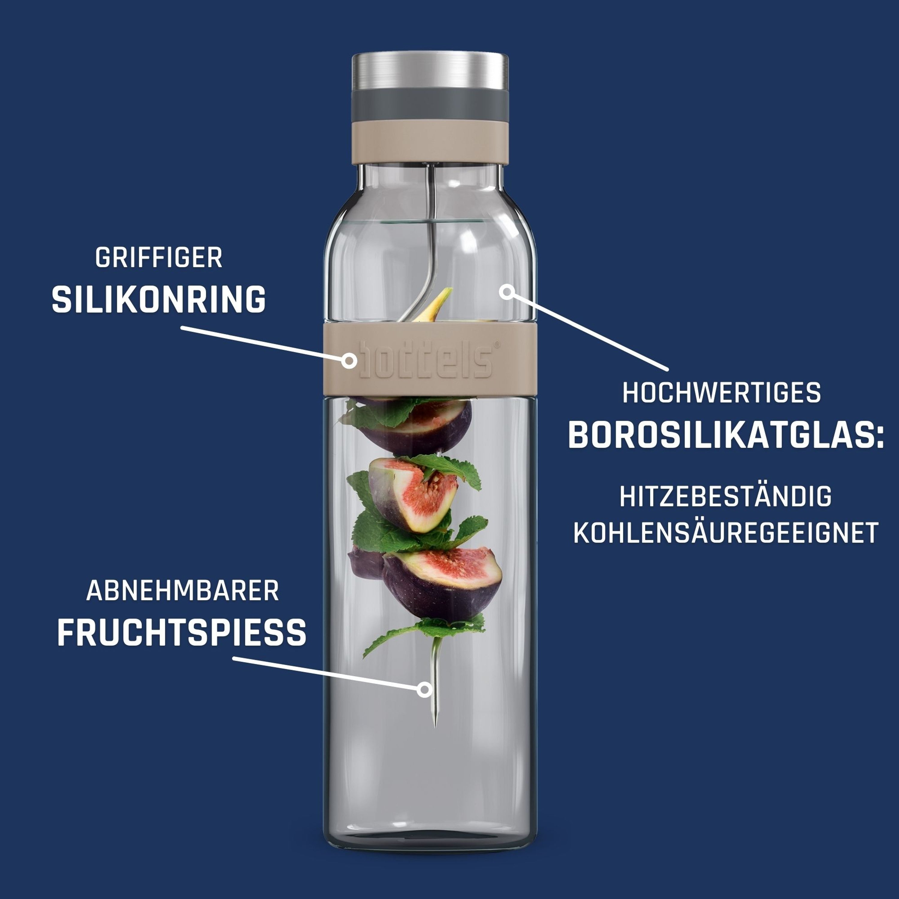 Glaskaraffe SUND 1.100ml