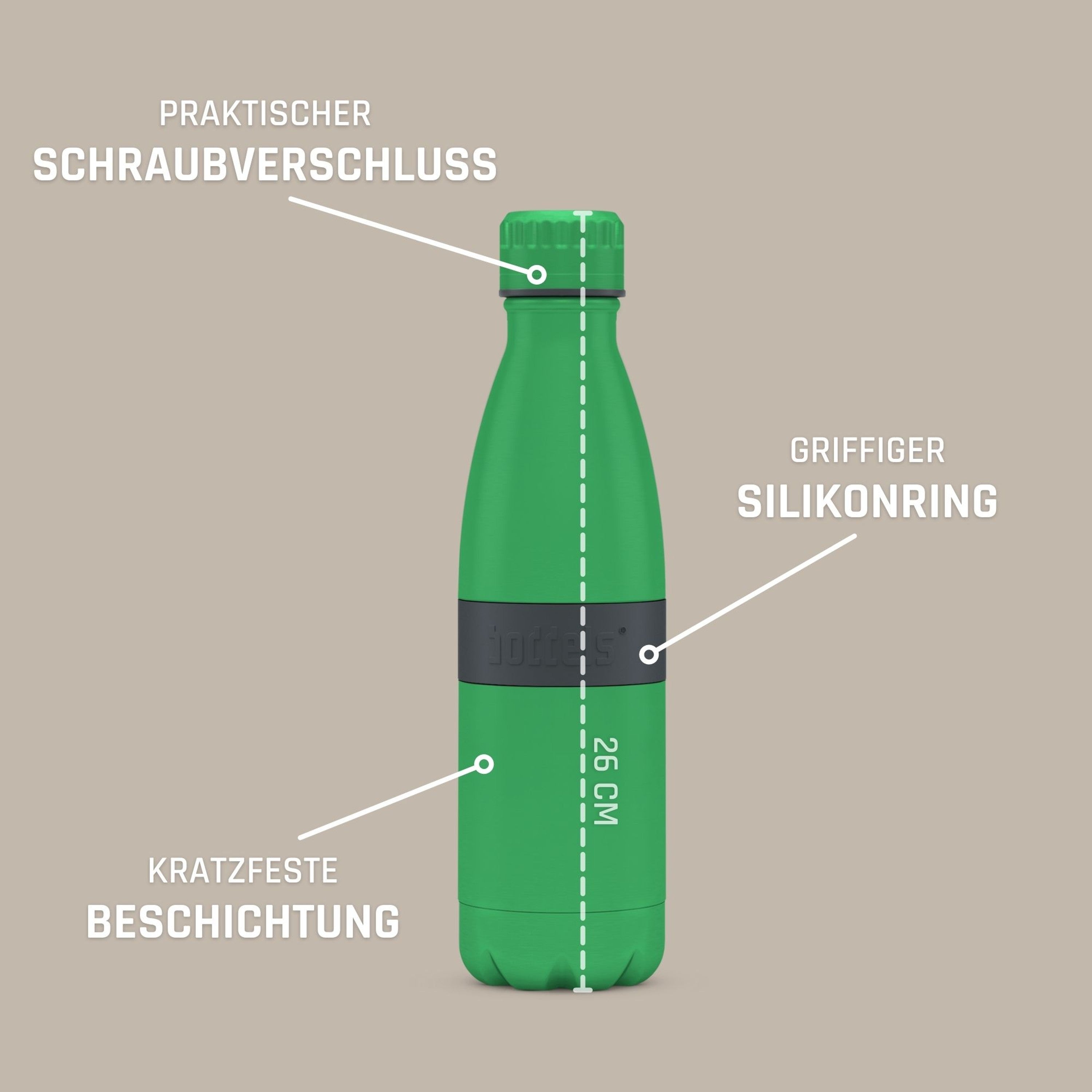Trinkflasche TWEE+ 500ml